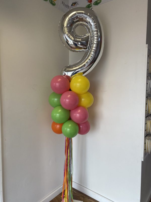 #302-A Party Pole Number/Letter Topper