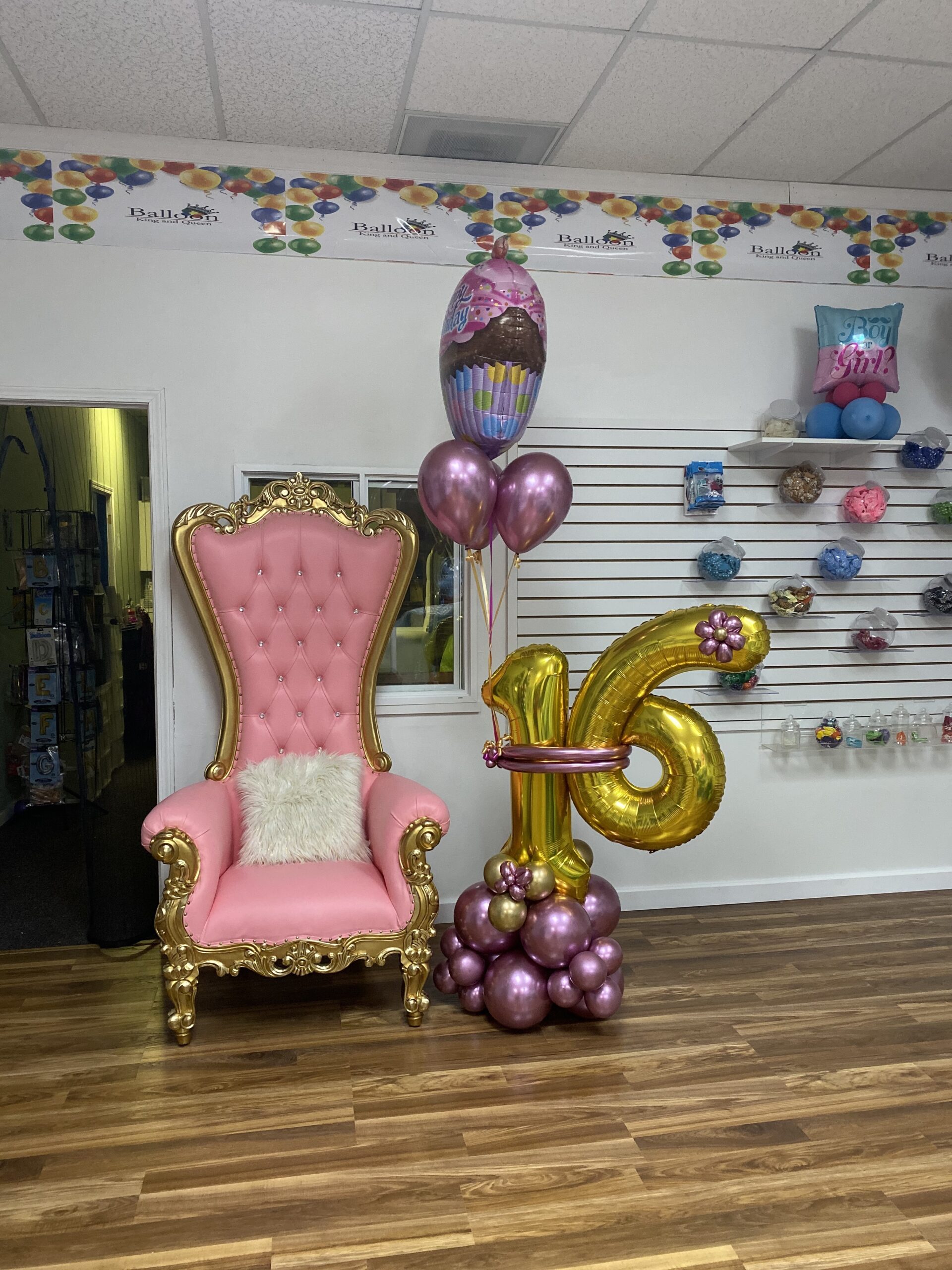 King & Queen Throne Chairs, Just - Event Rentals, Inc